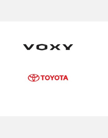 toyota voxy 2010 2011& 2012 owners manual in english